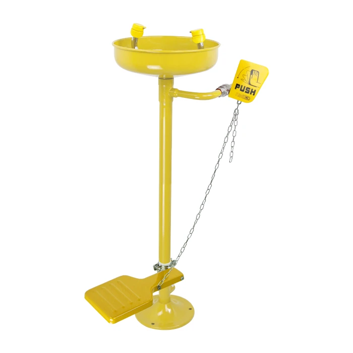 Floor mounted eye wash WJH0859